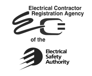 ecra esa logo black